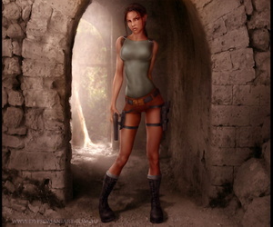 Lara Croft catacomba raider..